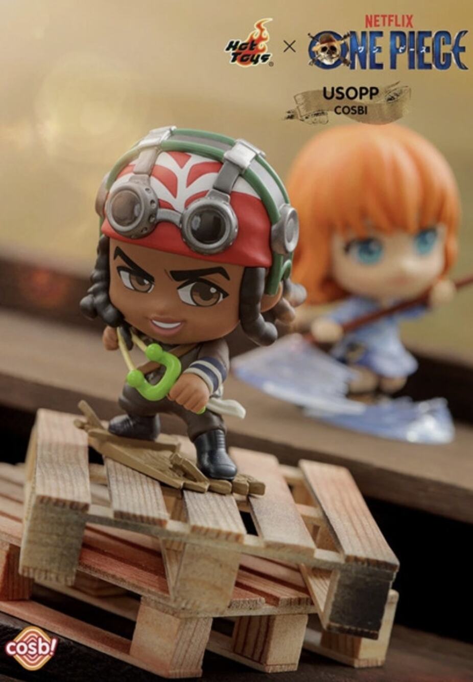 One Piece x Netflix x Cosbi Collectible Figurine Series, Authentic - Usopp, NEW